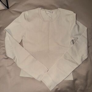 Aritzia Babaton Ribbed Detail Sweater